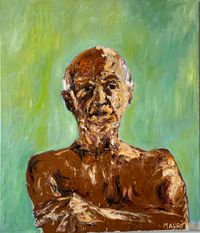 Pablo Picasso I, 2024, 105x93cm